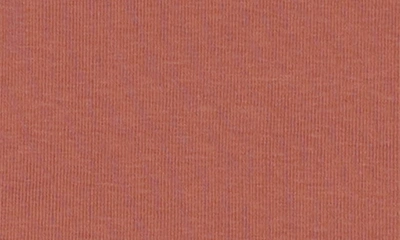Maniere Eyelet Collar T-shirt & Shorts Set In Rust