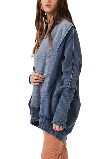 Shop Free People Monday-friday Cardigan In Blue Depth