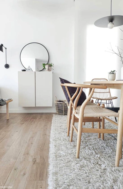 Lorena Canals Winter Calm Woolable Washable Wool Rug In Winter Calm