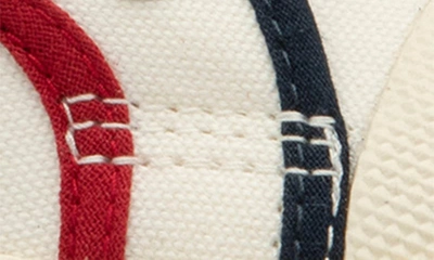 Gola Coaster Smash Sneaker In Off White/navy/deep Red