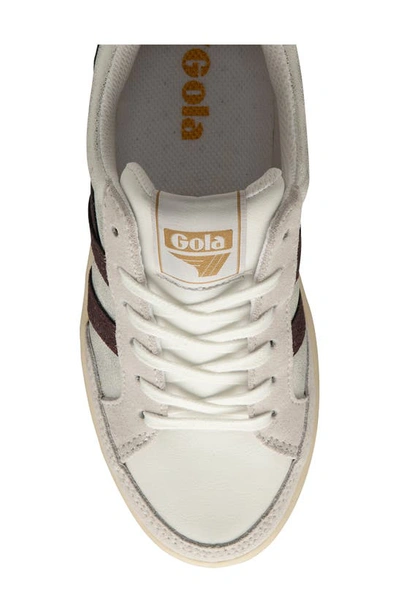 Shop Gola Super Slam Blaze Sneaker In White/ Plum/ Sage