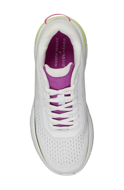 Easy Spirit X Denise Austin Mel Sneaker In White