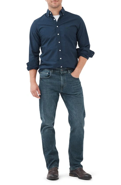 Rodd & Gunn Winton Relaxed Fit Italian Denim In Mid Blue