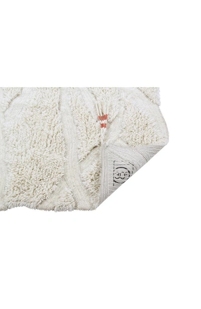 Lorena Canals Woolable Enkang Ivory Washable Wool Rug In Ivory L