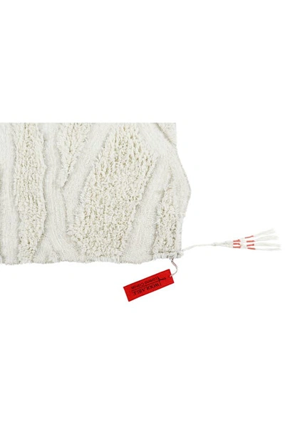 Lorena Canals Woolable Enkang Ivory Washable Wool Rug In Ivory L