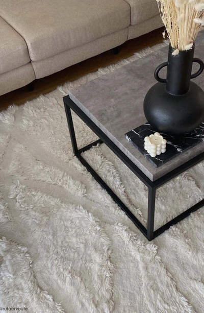 Lorena Canals Woolable Enkang Ivory Washable Wool Rug In Ivory L