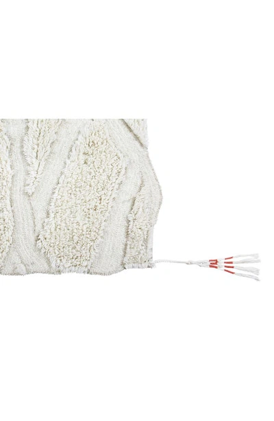 Lorena Canals Woolable Enkang Ivory Washable Wool Rug In Ivory Xl