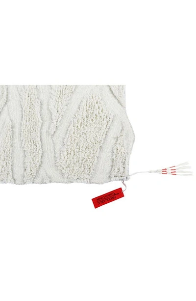 Lorena Canals Woolable Enkang Ivory Washable Wool Rug In Ivory Xl