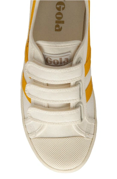 Shop Gola Coaster Low Top Sneaker In Off White/ Sun