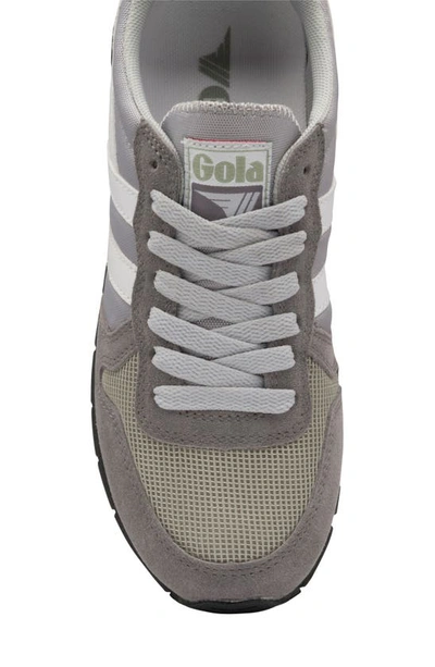 Shop Gola Daytona Sneaker In Light Grey/ Ash/ White