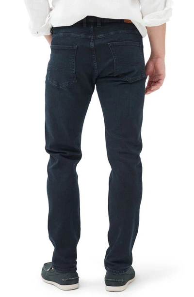 Rodd & Gunn Weston Straight Italian Denim In Blue Black