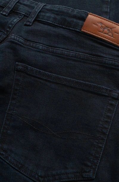 Rodd & Gunn Weston Straight Italian Denim In Blue Black