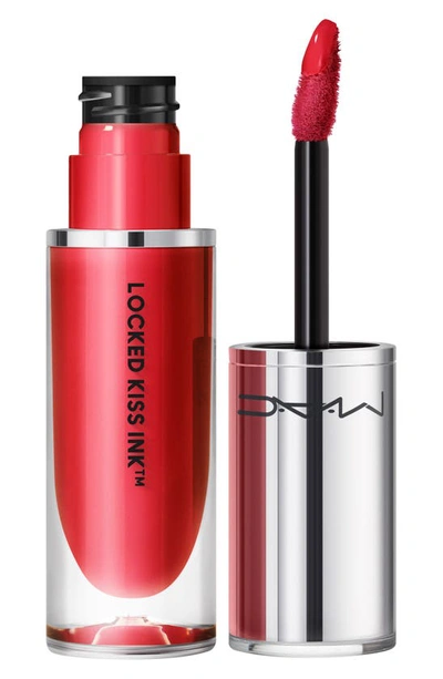 Shop Mac Cosmetics Locked Kiss Ink Lipstick In Ruby True