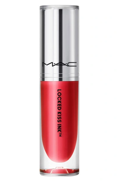 Shop Mac Cosmetics Locked Kiss Ink Lipstick In Ruby True