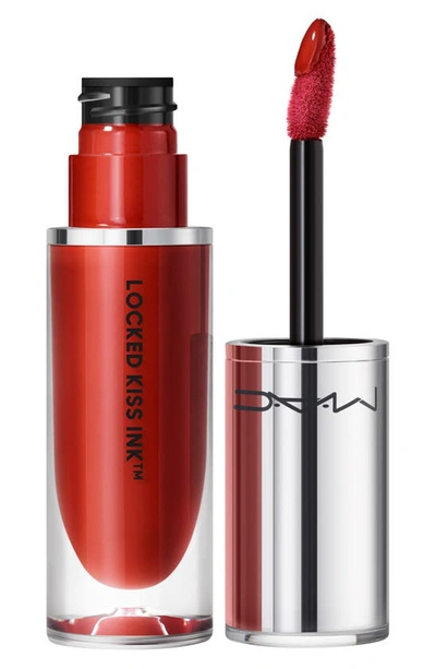 Shop Mac Cosmetics Locked Kiss Ink Lipstick In Extra Chili