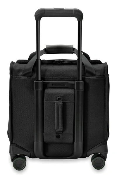 Briggs & Riley Baseline Cabin Spinner Suitcase In Black