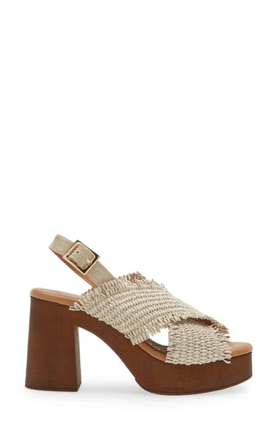 Shop Cordani Wendy Platform Sandal In Beige