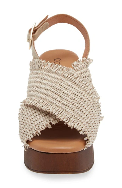 Shop Cordani Wendy Platform Sandal In Beige