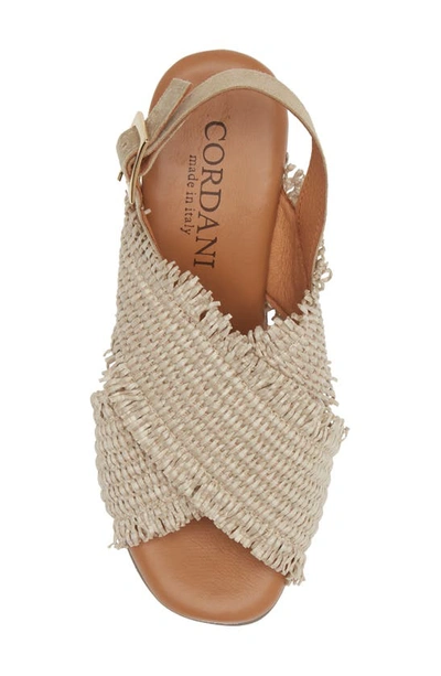 Cordani Wendy Platform Sandal In Beige