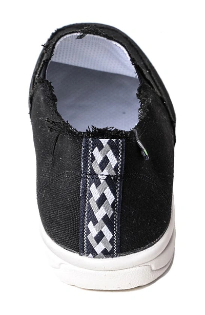Shop Minnetonka Expanse Slip-on Sneaker In Black