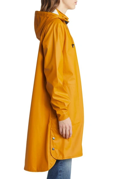 Shop Ilse Jacobsen Hooded Raincoat In Dijon