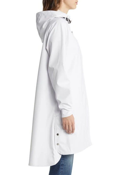 Shop Ilse Jacobsen Hooded Raincoat In White