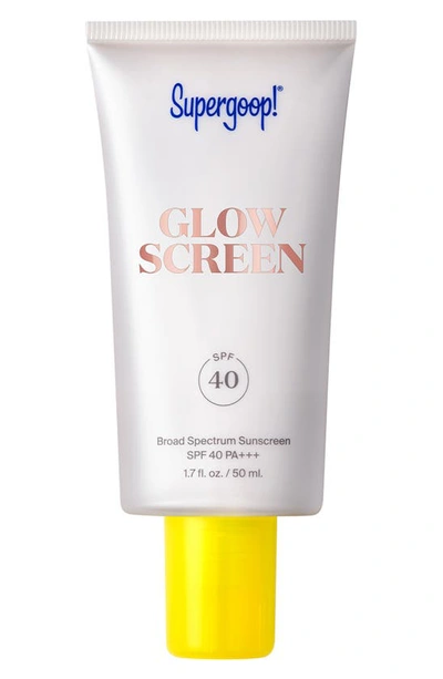 Shop Supergoop Glowscreen Broad Spectrum Sunscreen Spf 40, 1.7 oz In Sunrise