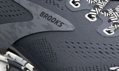Shop Brooks Ghost 15 Running Shoe In Ebony/ Black/ Oyster