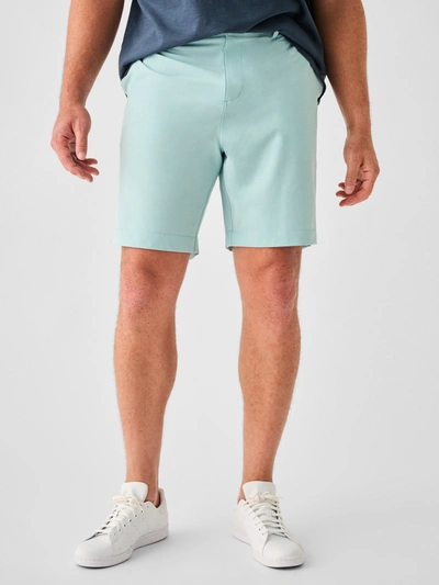 Faherty All Day Shorts (9" Inseam) In Seafoam