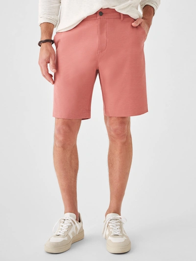 Faherty All Day Shorts (9" Inseam) In Sunrose