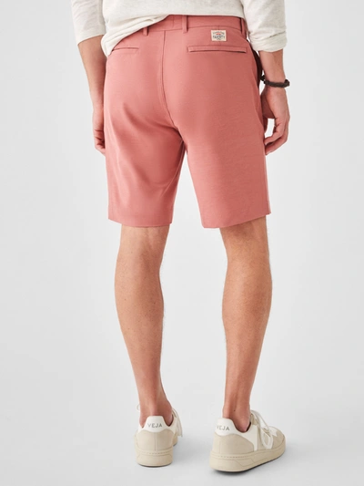 Faherty All Day Shorts (9" Inseam) In Sunrose