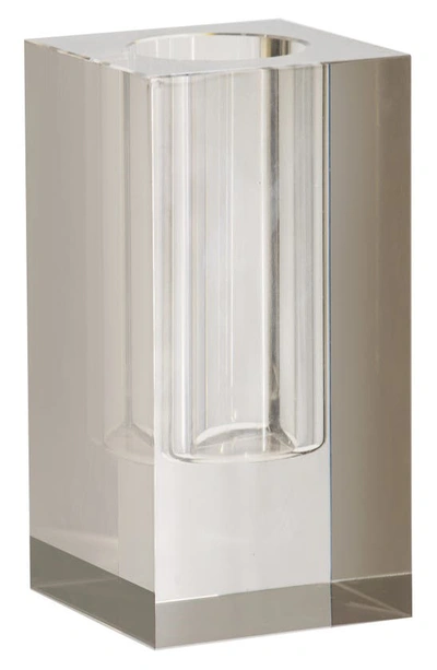 Shop R16 Home Translucent Vase In Gray