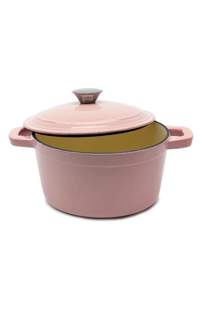Berghoff Neo 3qt Cast Iron Round Cov Dutch Oven In Pink