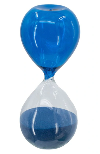 Shop R16 Home Hour Glass In Vibrant Blue