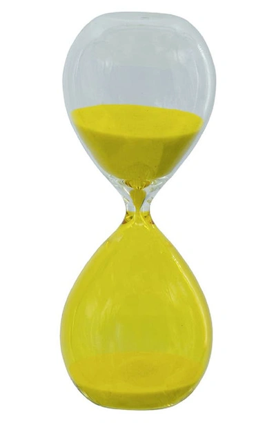 Shop R16 Home Hour Glass In Vibrant Yellow