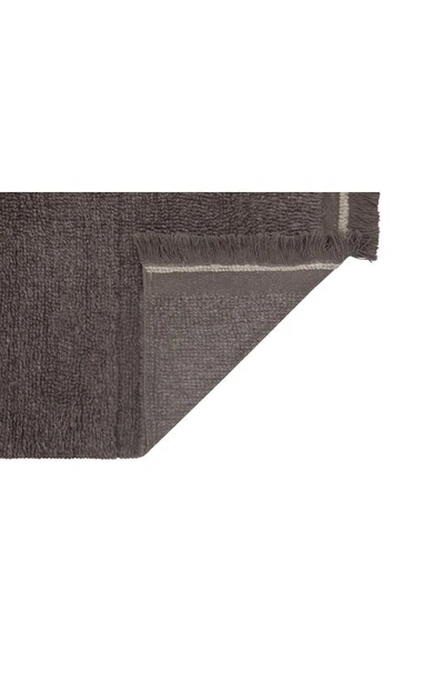 Lorena Canals Steppe Woolable Washable Wool Rug In Sheep Brown