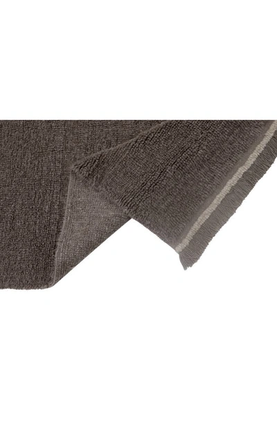 Lorena Canals Steppe Woolable Washable Wool Rug In Sheep Brown