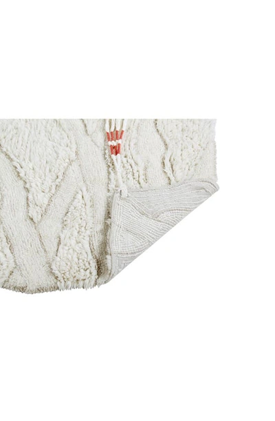 Lorena Canals Woolable Enkang Ivory Washable Wool Rug In Ivory P