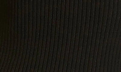 Shop Michael Kors Sleeveless Rib Knit Body-con Tank Dress In 001 Black