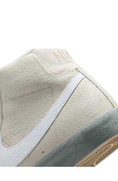 Shop Nike Blazer Mid '77 Emb Sneaker In White/ Phantom/ Mica Green