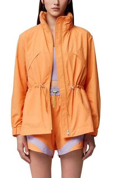 Shop Soia & Kyo Water Repellent Hooded Coat In Melon