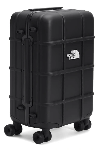 Shop The North Face All Weather 22-inch Spinner Suitcase In Tnf Black/ Tnf White