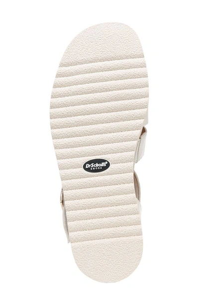 Shop Dr. Scholl's Island Glow Sandal In White - 100