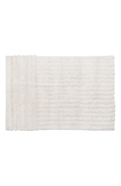 Shop Lorena Canals Dunes Woolable Washable Wool Rug In Light Grey Tones