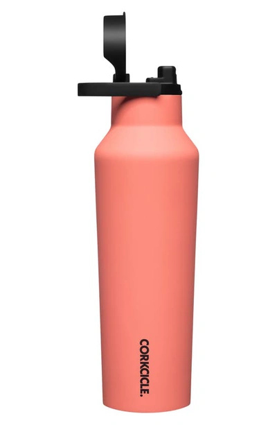 Shop Corkcicle 20-ounce Sport Canteen In Coral