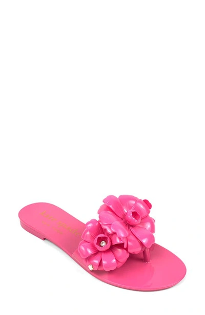 Shop Kate Spade Jaylee Flip Flop In Pink Cloud