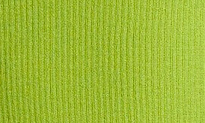 Shop Michael Kors Hutton Cashmere Rib Sweater In 301 Lime