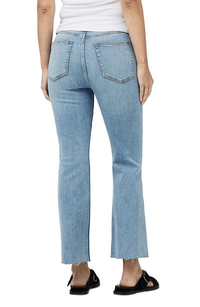 Shop Rag & Bone Casey Raw Hem High Waist Ankle Flare Jeans In Lucy