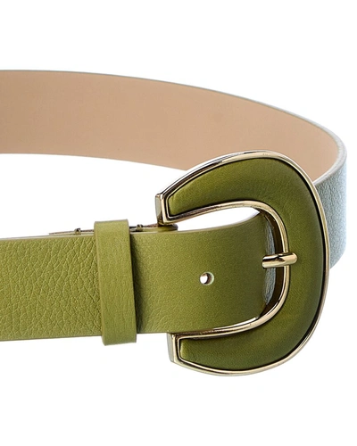 Shop B-low The Belt Palmer Leather Belt In Green