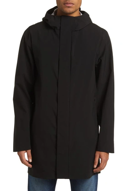 Shop Save The Duck Dacey Water Repellent Raincoat In Black
